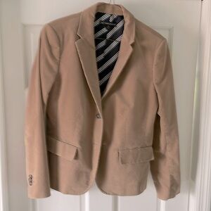 Brooks Brothers tan corduroy Blazer.